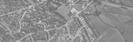 Aerial view of Gnosall, 1971.