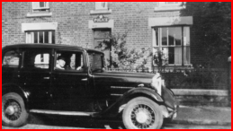 Rose Villa, with a motor car drawn up outside.